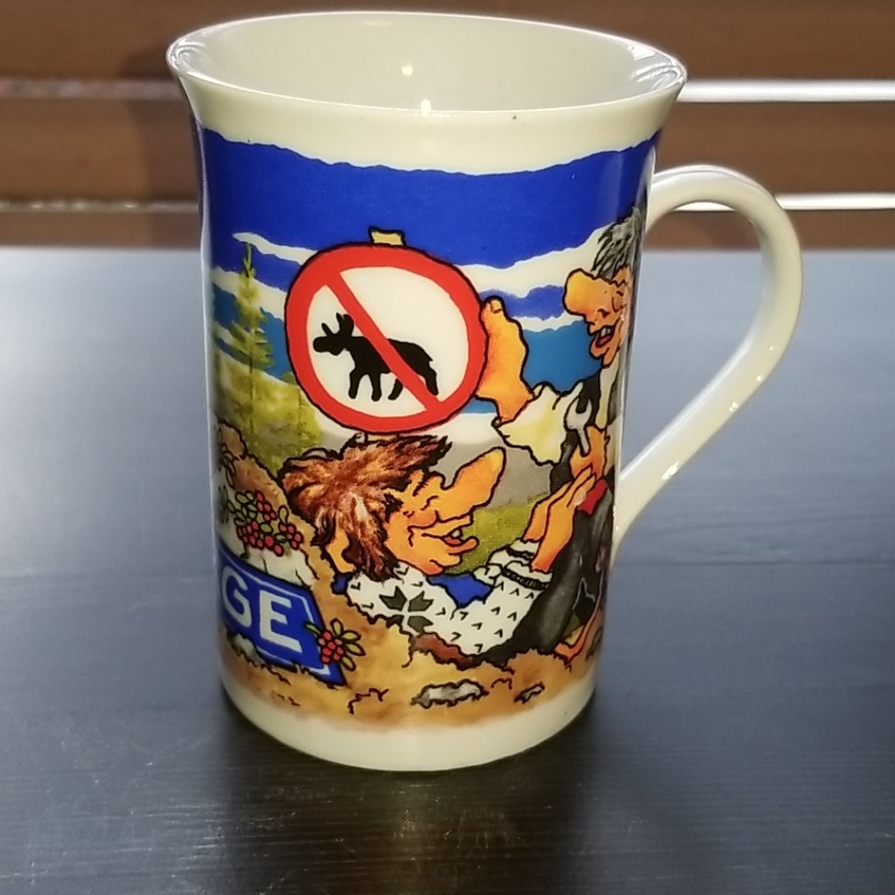 UNNI WOLDVIK NORWEGIAN TROLL MUG